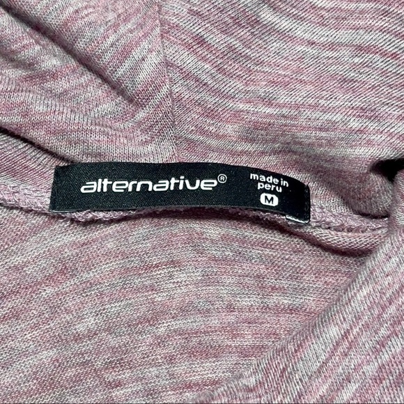 ALTERNATIVE Women’s Cowl Neck Long Sleeve Dress Size Medium - Picture 5 of 7